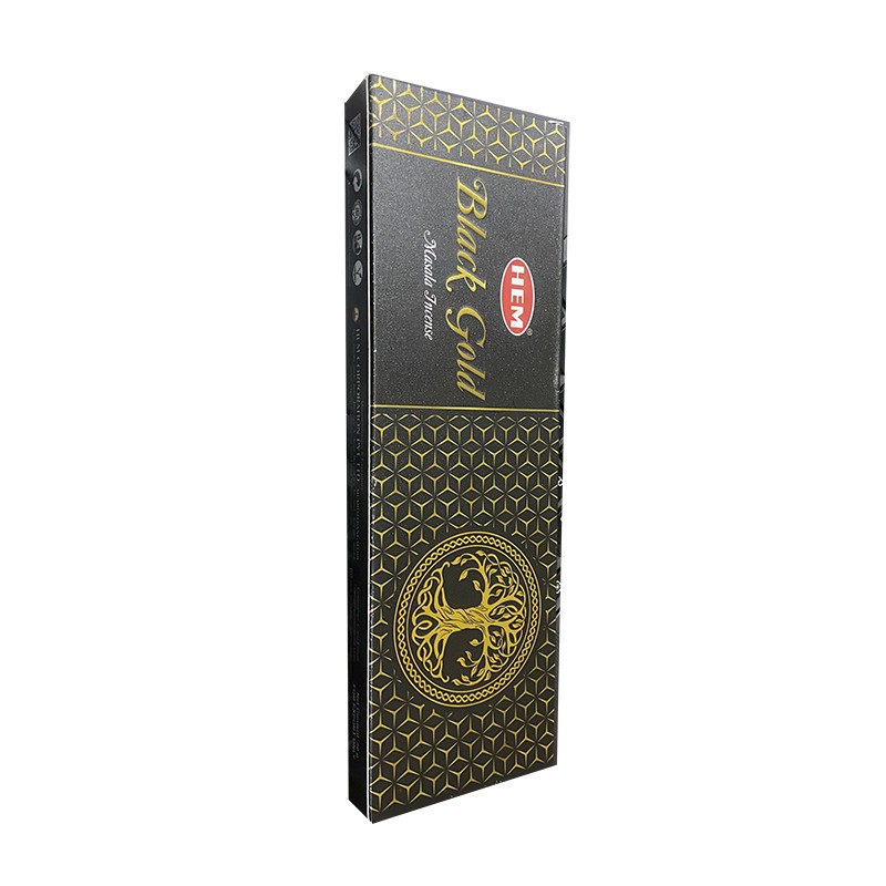عود دست ساز هم مدل Black Gold رایحه طلای سیاه بسته 25 عددیجدید