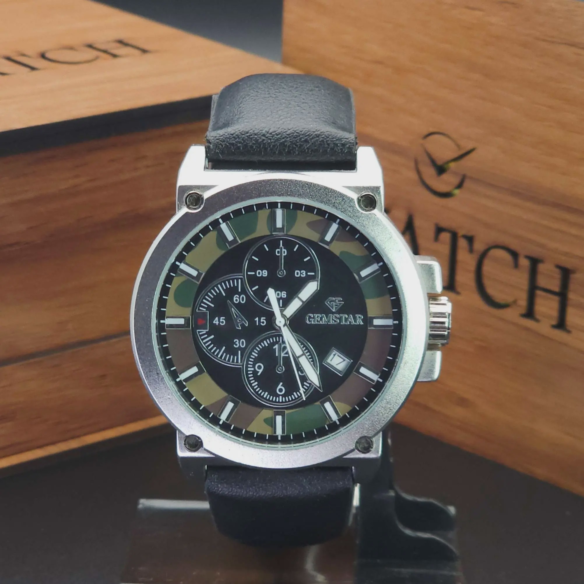 ساعت مچی مردانه جم استار Gemstar GS9463M موتور و سبک 3موتوره کد 10357