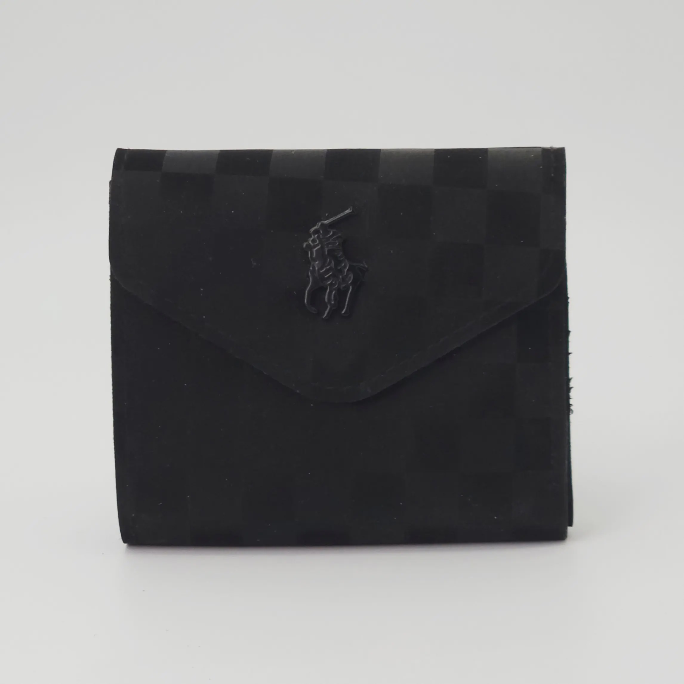 کیف پول و جا کارتی دور دوخت چرم مصنوعی (فوم) دکمه دار طرح پلو Polo کد 18187جدید