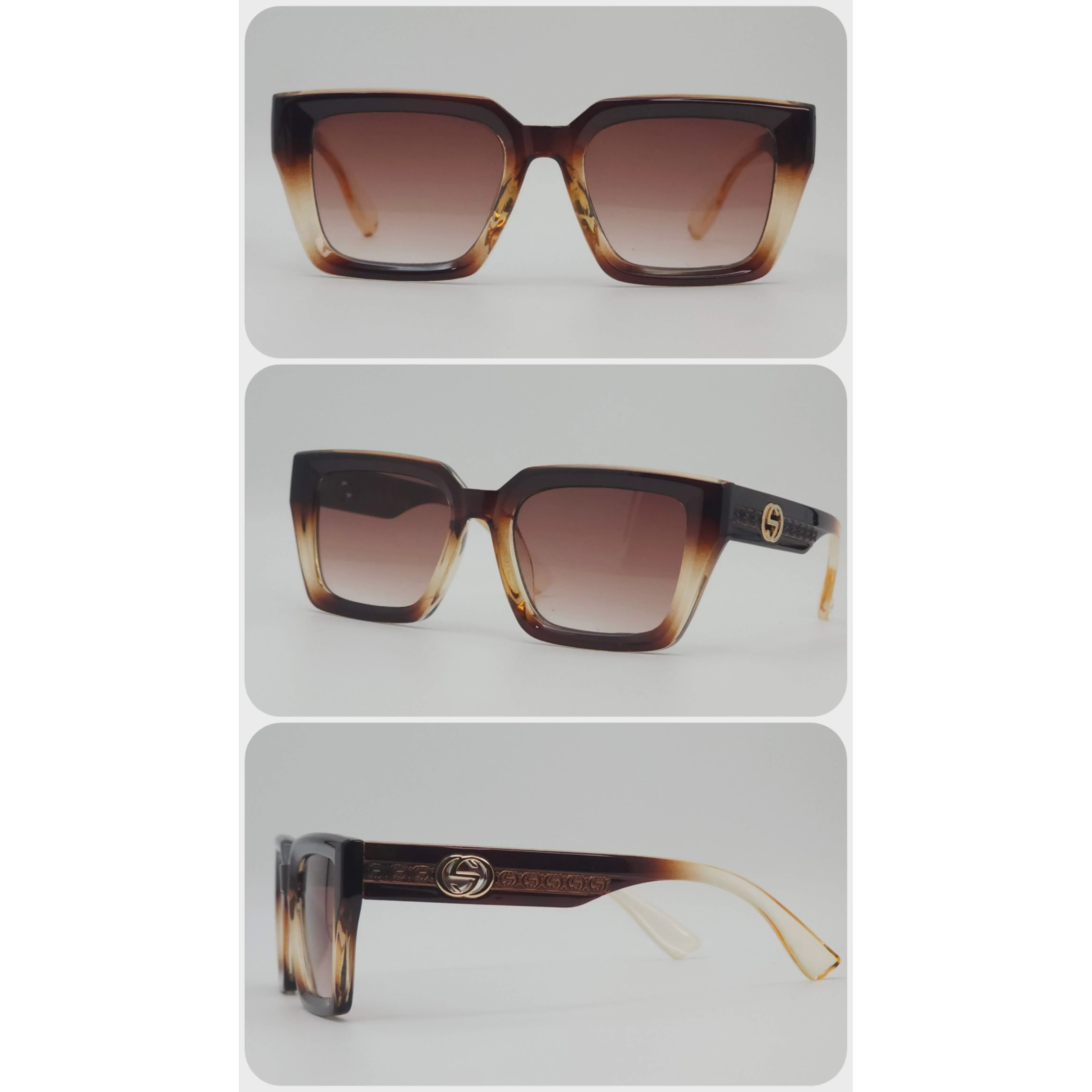 عینک آفتابی زنانه طرح لویی ویتون Louis Vuitton 5164 ضد اشعه UV400 کد 20610