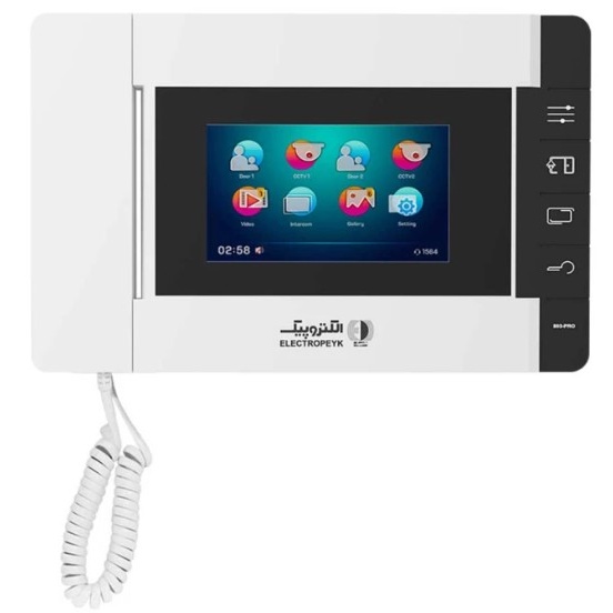 مانیتور آیفون تصویری الکتروپیک مدل PRO803 حافظه دار با صفحه نمایش 4.3 اینچ رنگی