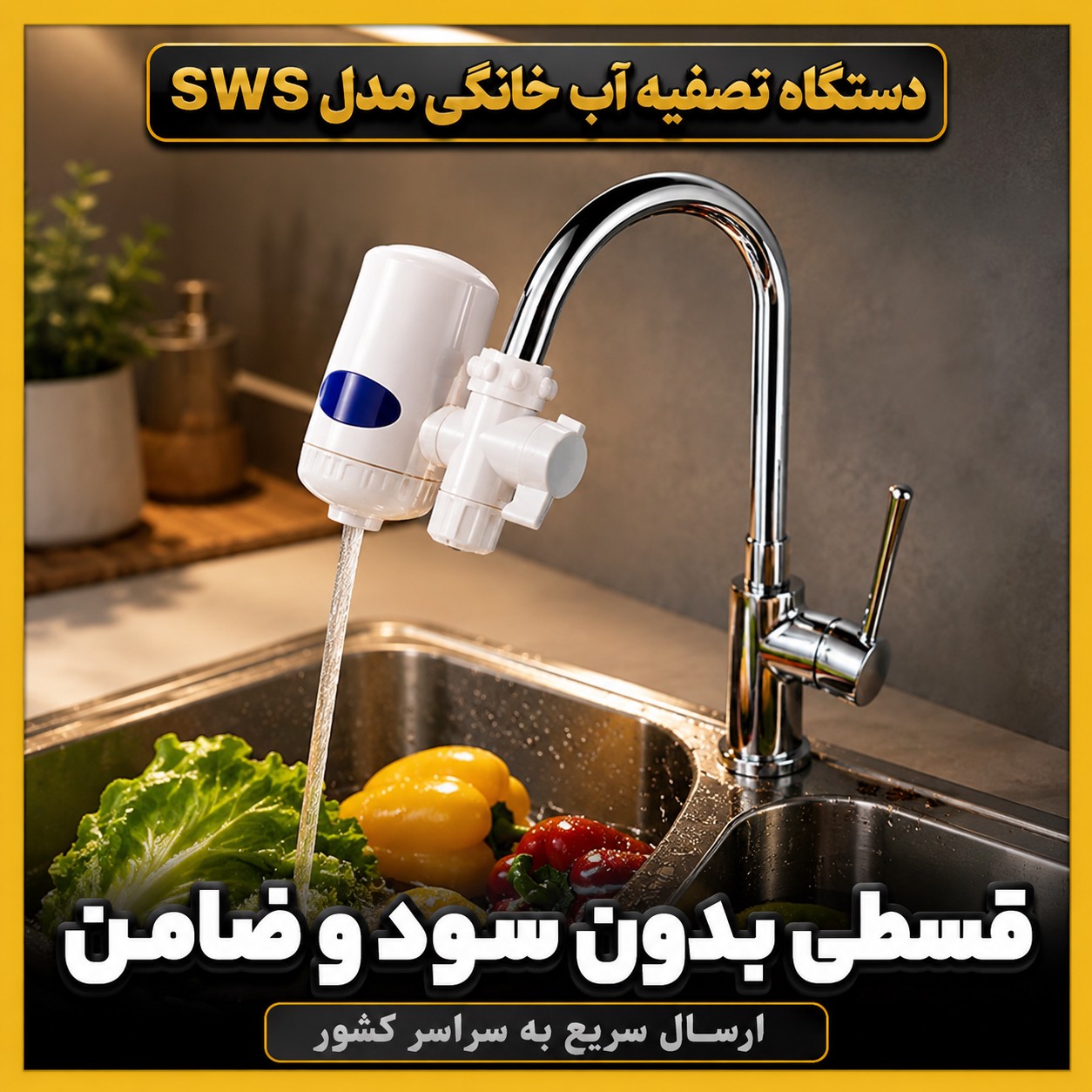 دستگاه تصفیه آب ( قسطی بدون کارمزد ) مدل SWSجدید