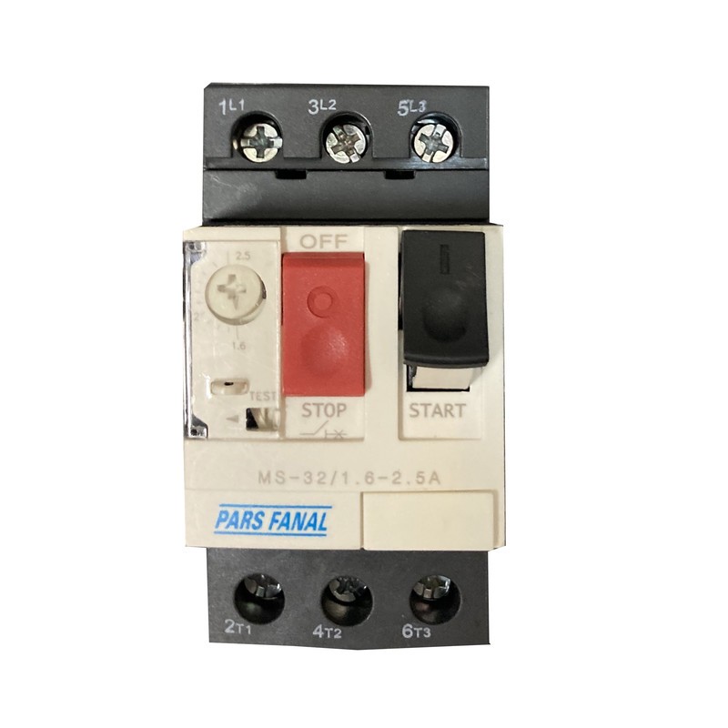 کلید حرارتی محافظ موتور پارس فانال مدل MS-32 1.6 2.5