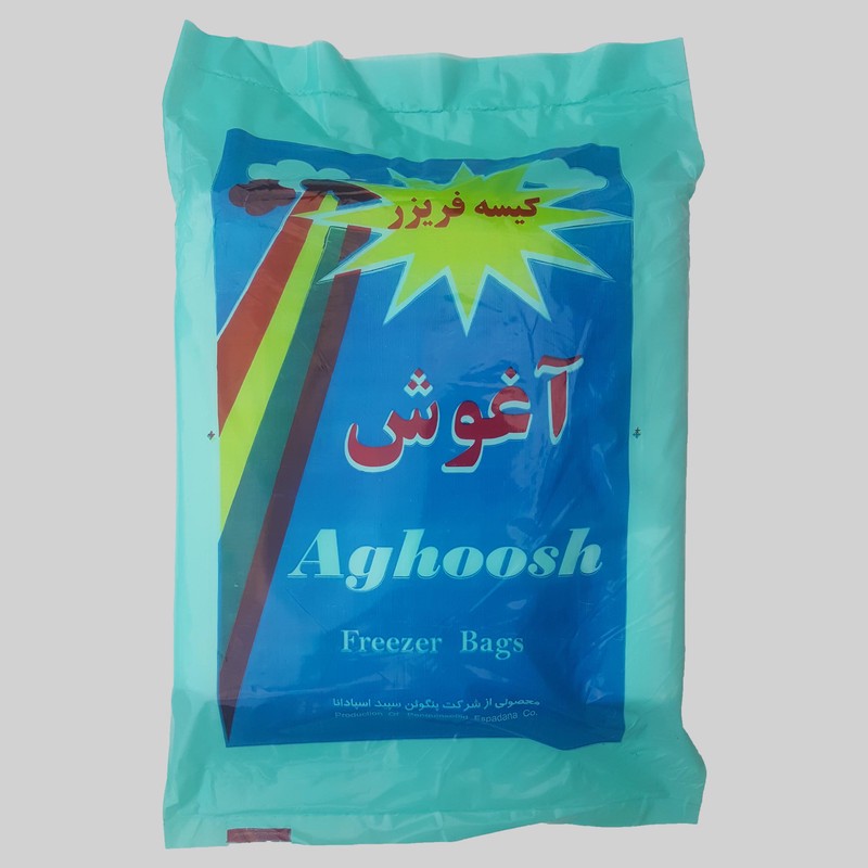 کیسه فریزر آغوش مدل 1825 بسته 780 عددی مدل 1