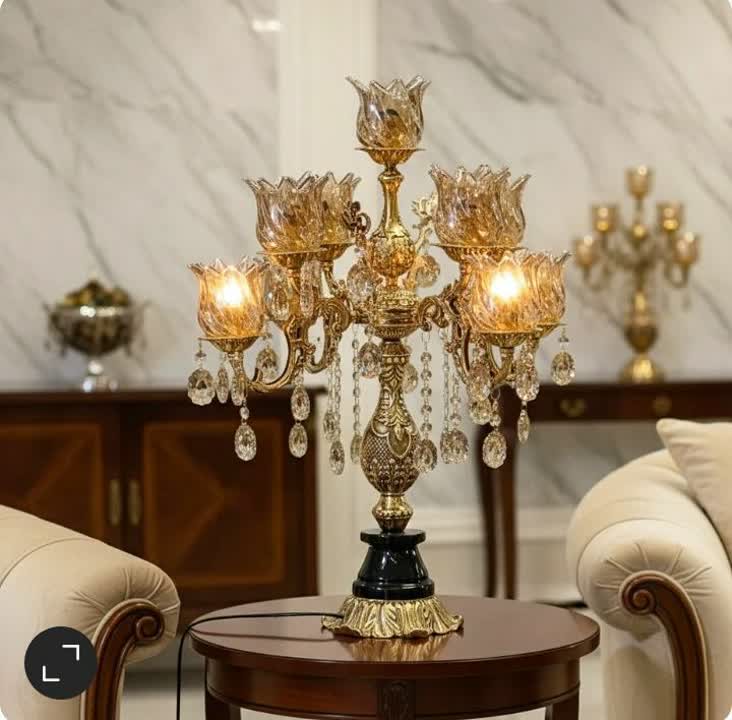 لوسترآباژور برنزی رومیزی
