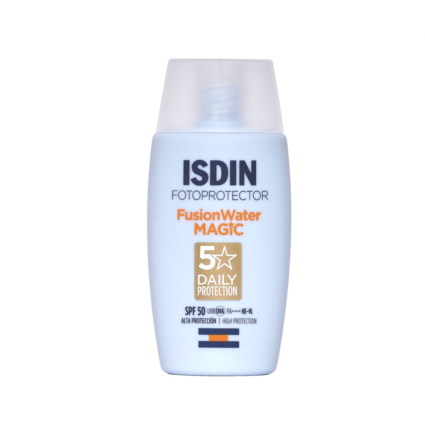 کرم ضدآفتاب ایزدین ISDIN مدل Fusion Water MAGIC SPF50 فوق سبک، آبرسان و فاقد چربی