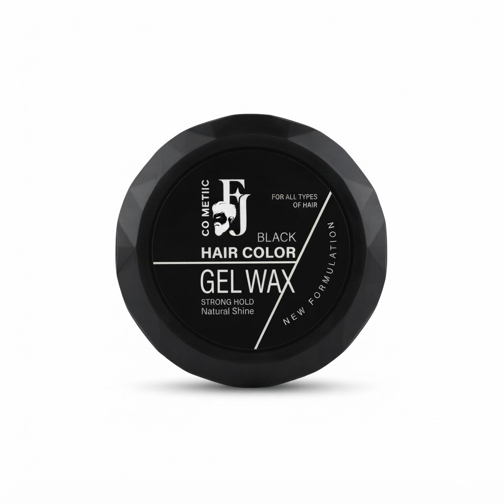 ژل واکس رنگی مشکی حالت دهنده موی اف جی (FJ Cosmetic)جدید