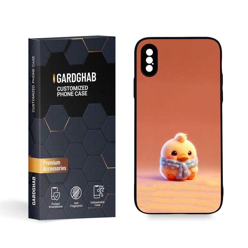 کاور گارد قاب مدل دخترانه مناسب برای گوشی موبایل اپل  iPhone X  XSمدل 4