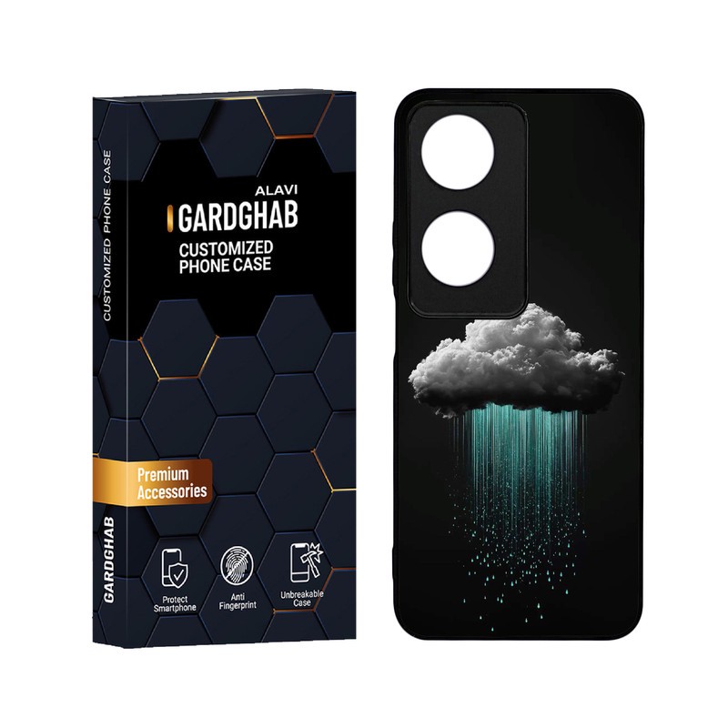 کاور گارد قاب علوی مدل دور ژله ای هنری مناسب برای گوشی موبایل آنر X7B 4Gمدل 15