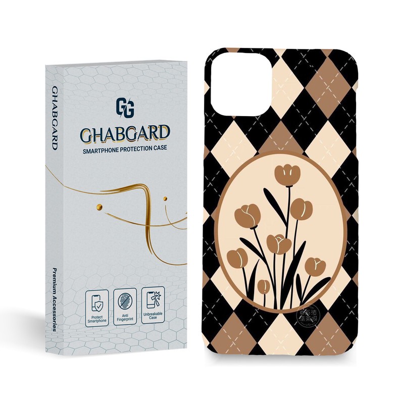 کاور قاب گارد مدل گل مناسب برای گوشی موبایل اپل  iPhone 11 Pro Maxمدل 5