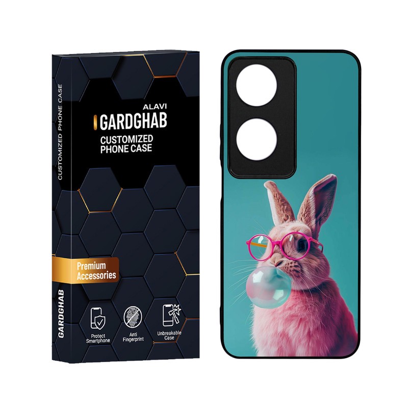 کاور گارد قاب علوی مدل دور ژله ای فانتزی مناسب برای گوشی موبایل آنر X7B 4Gمدل 14