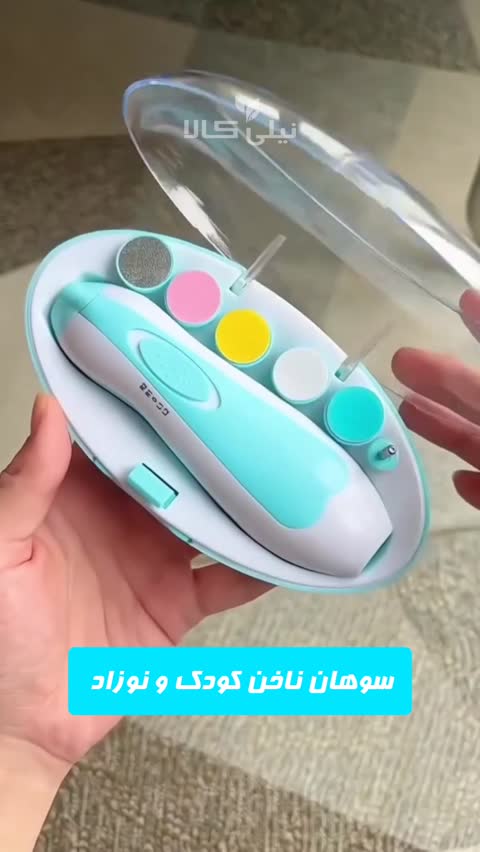 سوهان برقی ناخن کودک و نوزاد TD-288 اورجینال