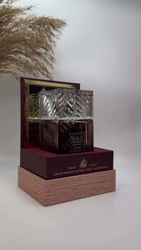 ادکلن خمره Khamrah Dukhan برند 100Lattafa میل