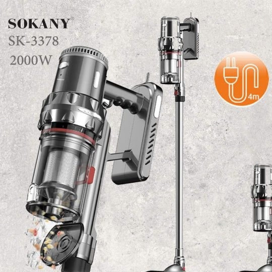 جارو برقی عصایی سوکانی مدل SOKANY SK-3378