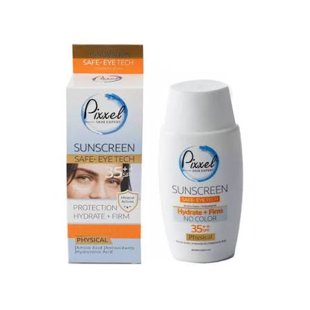 ضدآفتاب SPF35 دورچشم بی رنگ پیکسل