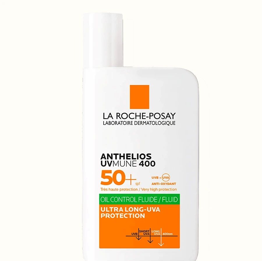 فلوئید ضد آفتاب کنترل کننده چربی پوست بدون رنگ لاروش پوزای +SPF50