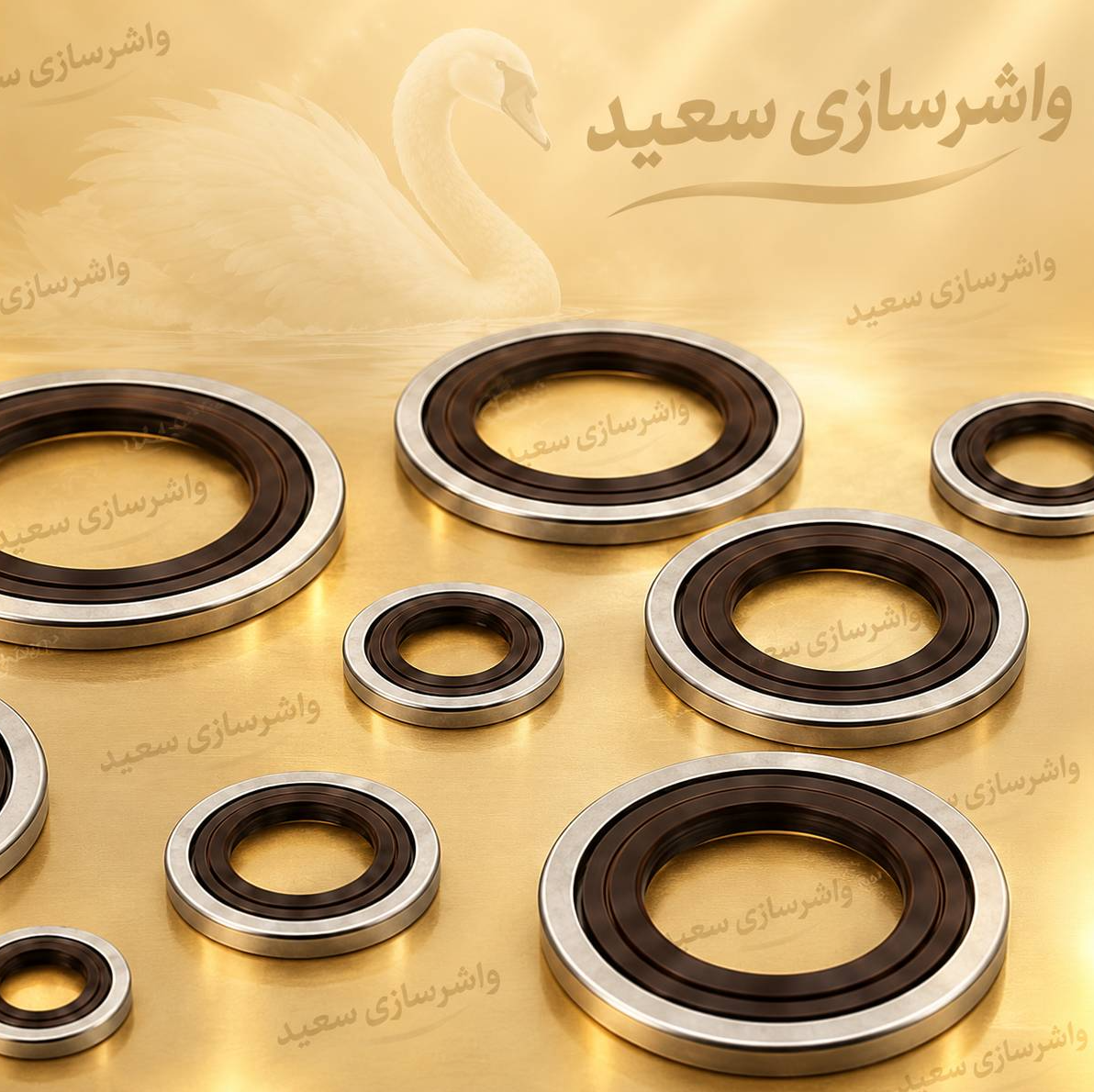 واشر بوندسیل سایز داخلی 14 میل 
