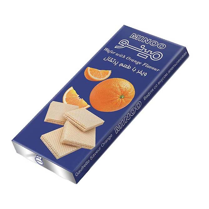 ویفر کرم دار پرتقال مینو - 40 گرم