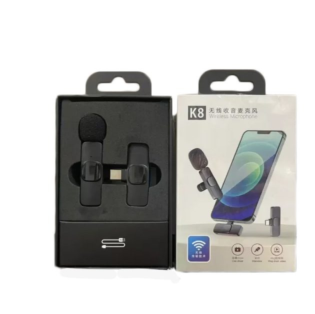 میکروفن بی سیم مدل K8 wireless