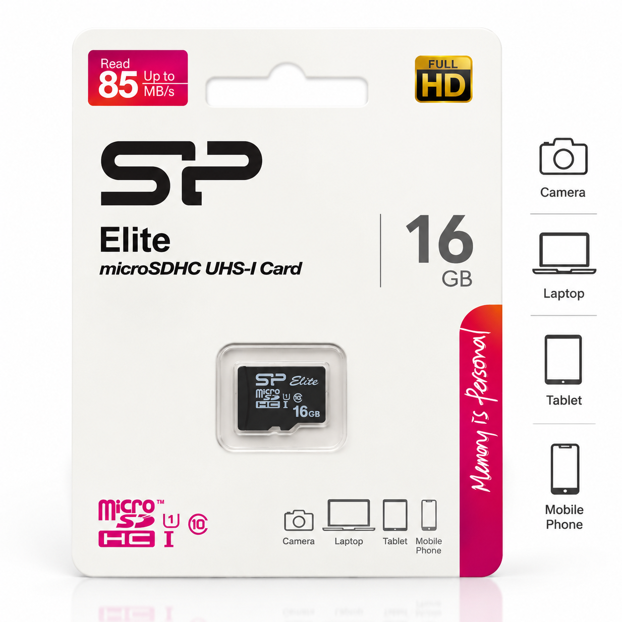 کارت حافظه SP Elite 16GB microSDHC UHS-I