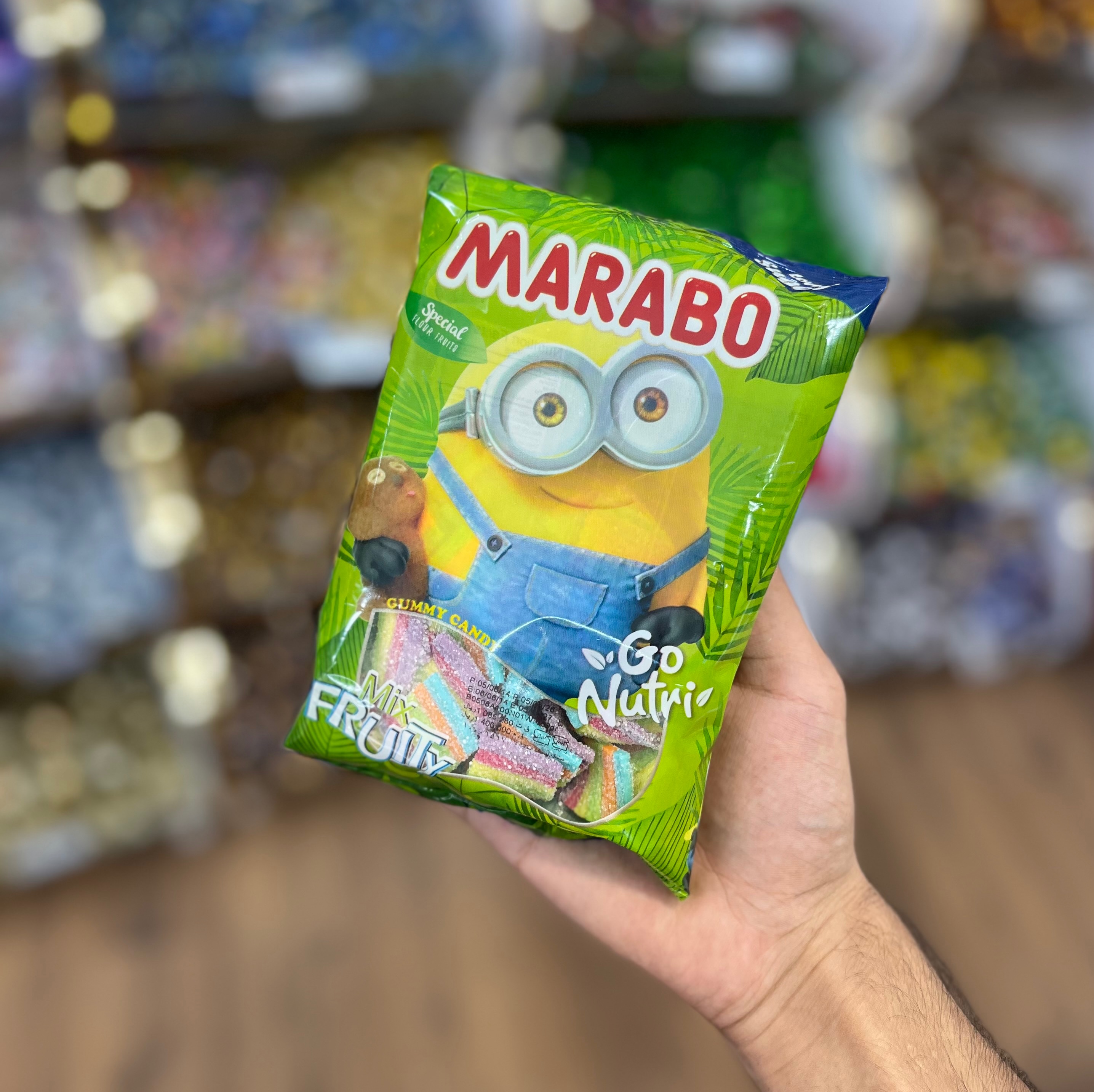 پاستیل مارابو نواری ترش 100 گرم 