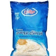 پنیر پیتزا پروسس رنده شده 2 کیلویی میهن کشسانی بالا (بسته 1 عددی)