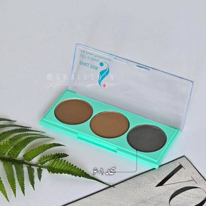 پالت سایه چشم 3 عددی شال کوین در رنگ بندی مختلف