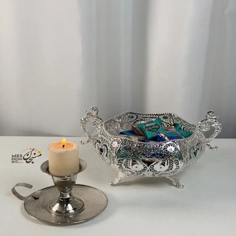 شکلات خوری ملیله نفیس دستساز