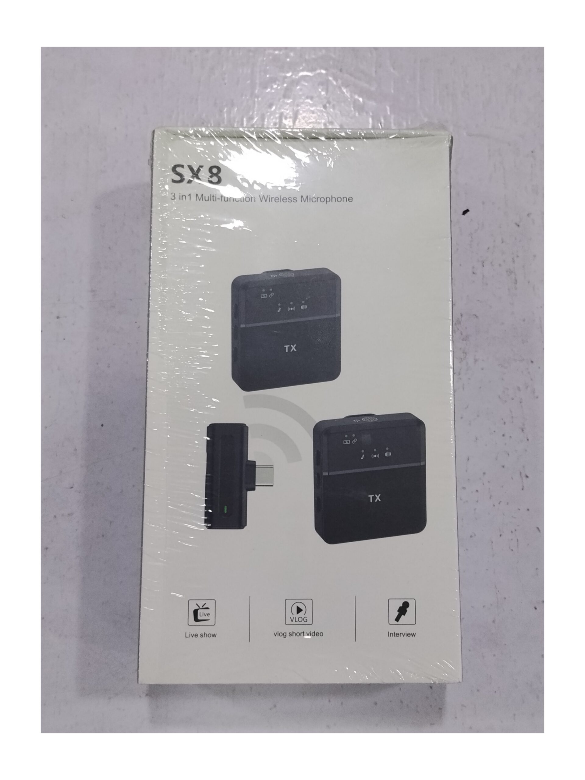 میکروفن بیسیم SX8 ( خرید اقساطی )