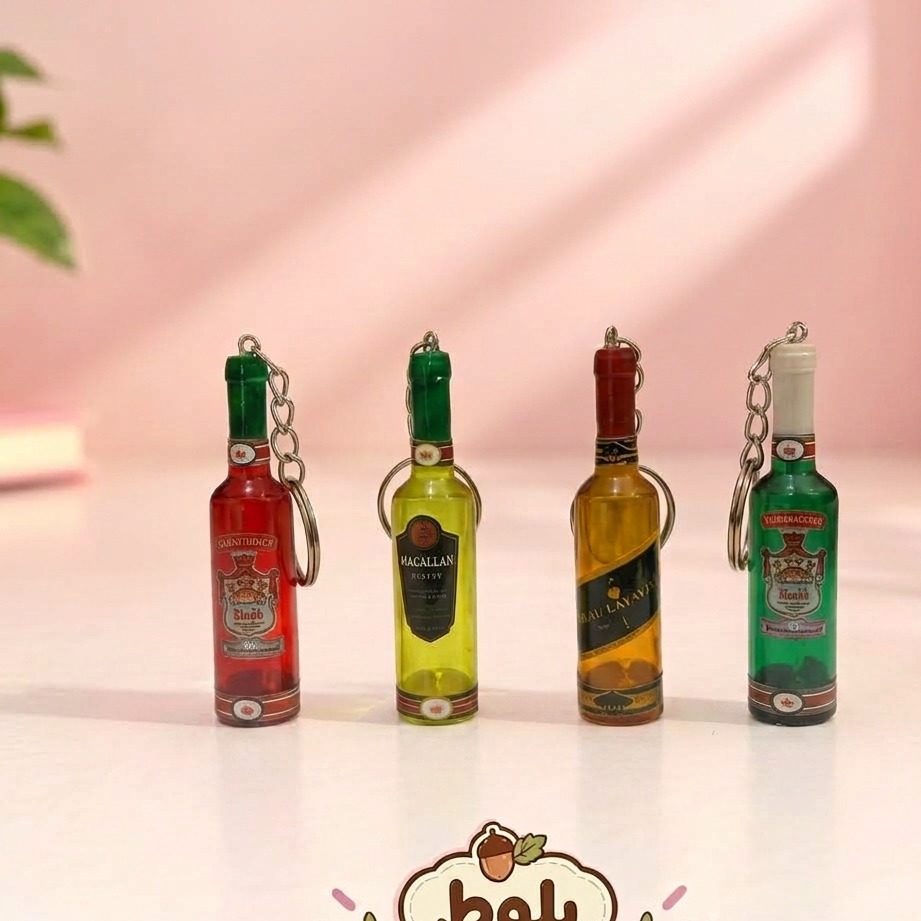 جاکلیدی بطری نوشیدنی