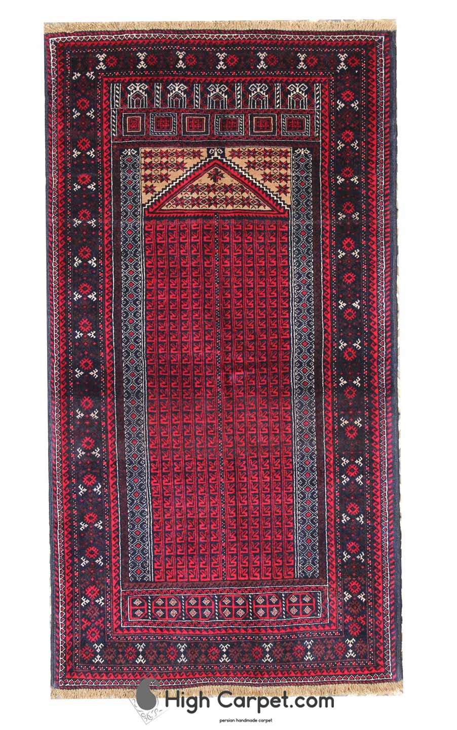 فرش دستباف سه متری بلوچ کد 050021