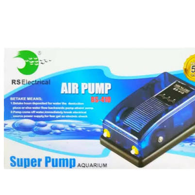 پمپ هوای آکواریوم RS-410 آر اس الکتریکال RS ELECTRICAL