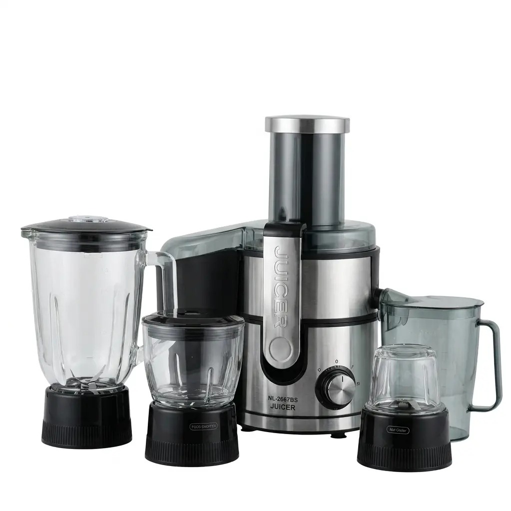 آبمیوه گیری 4 کاره نیولند مدل NL-2667BS