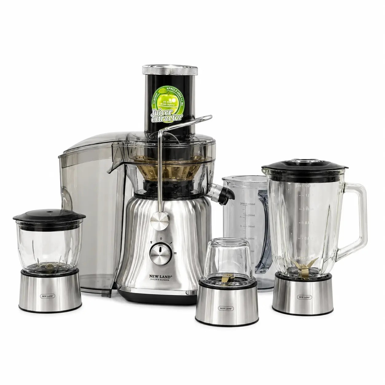 آبمیوه گیری 4 کاره نیولند مدل NL-2930BS