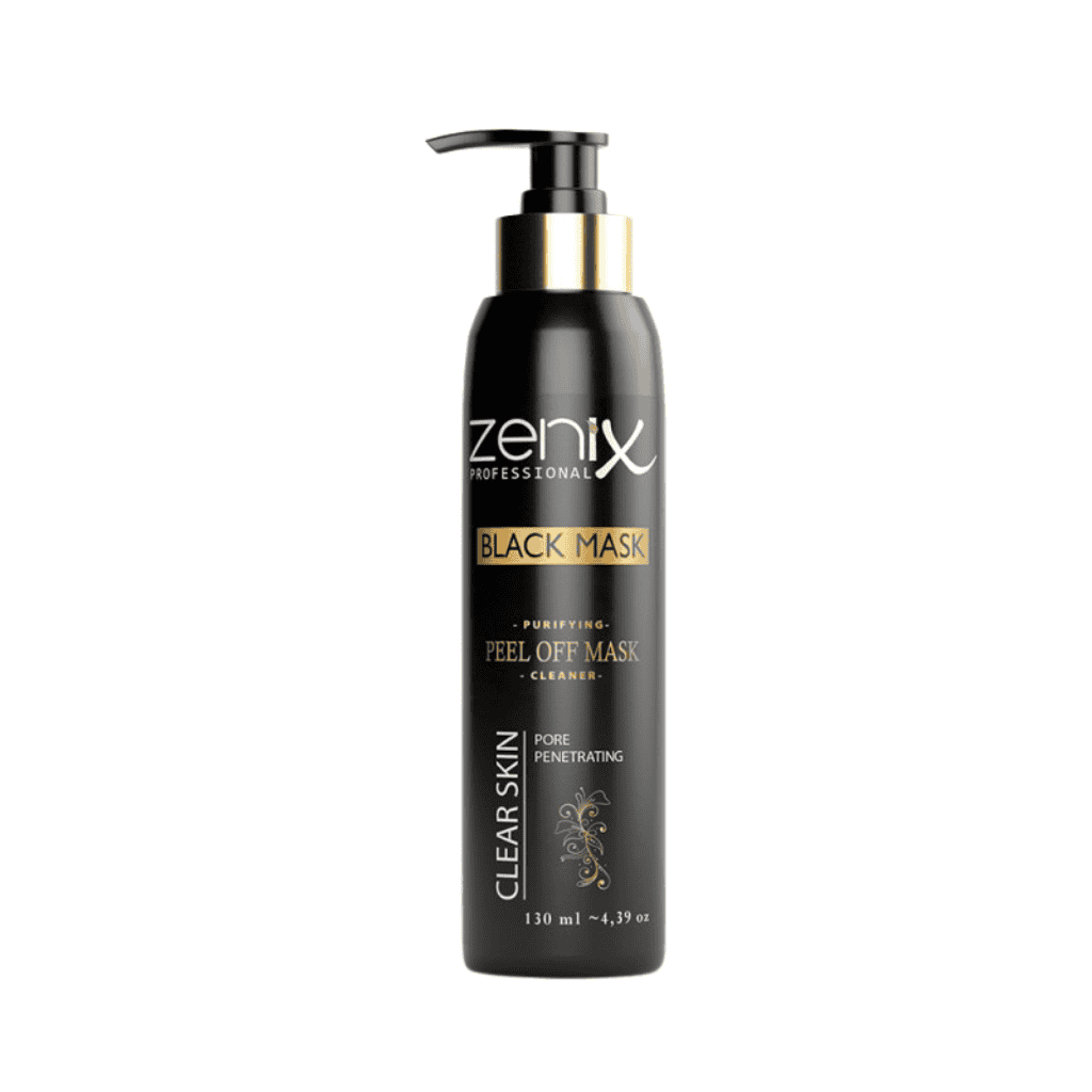 ماسک صورت زغال زنیکس Zenix مدل Clear Skin لایهبردار پوست حجم 130 میل