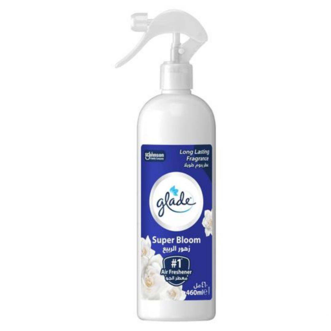 اسپری خوشبوکننده هوا گلید مدل Glade Super Bloom حجم 460 میل