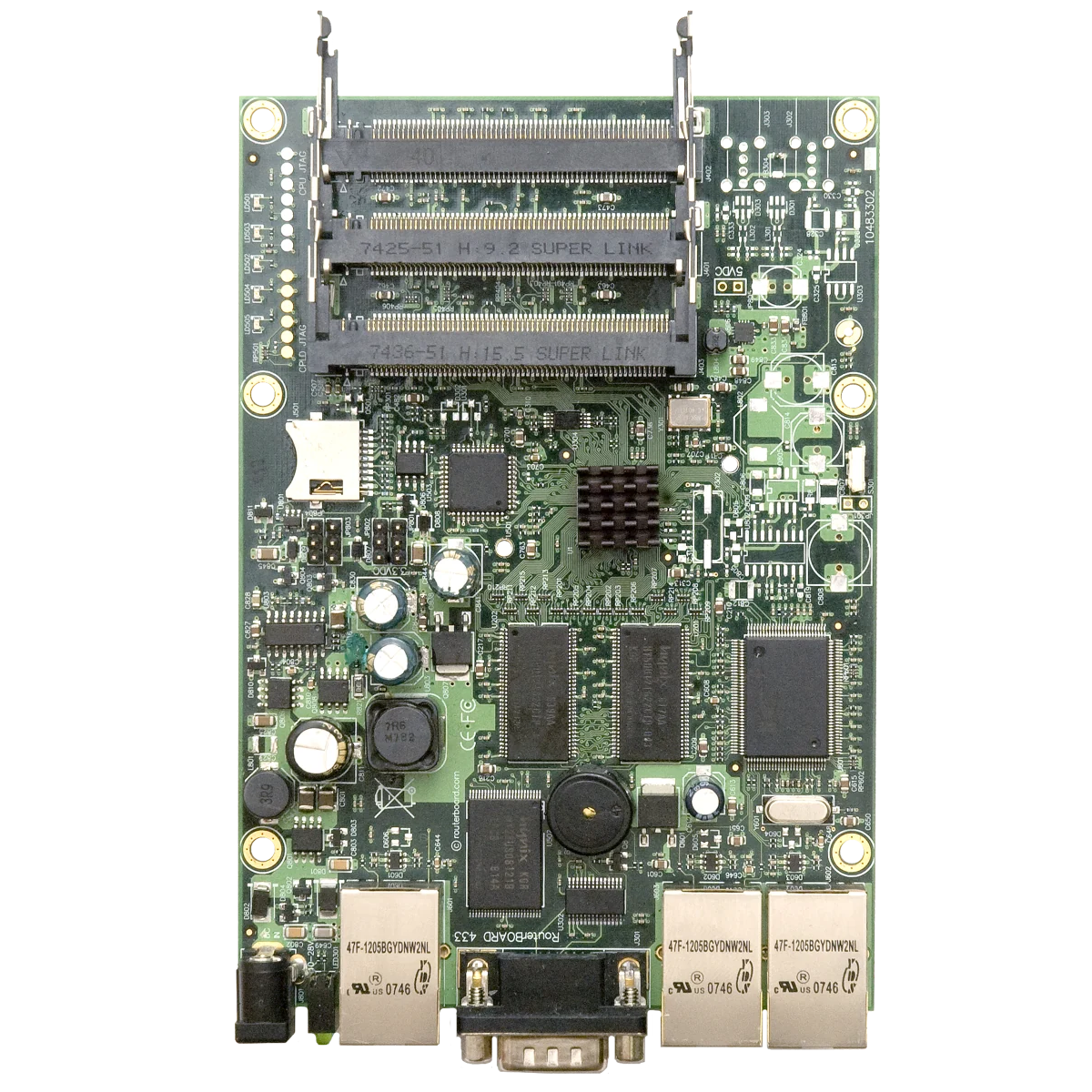 روتر برد میکروتیک مدل MIKROTIK RB433AH
