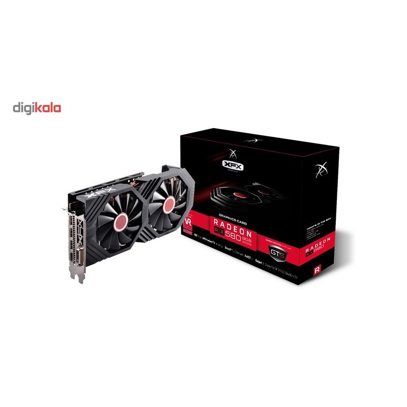 کارت گرافیک ایکس اف ایکس XFX Radeon RX 580 GTS XXX Edition 8GB OC PLUS
