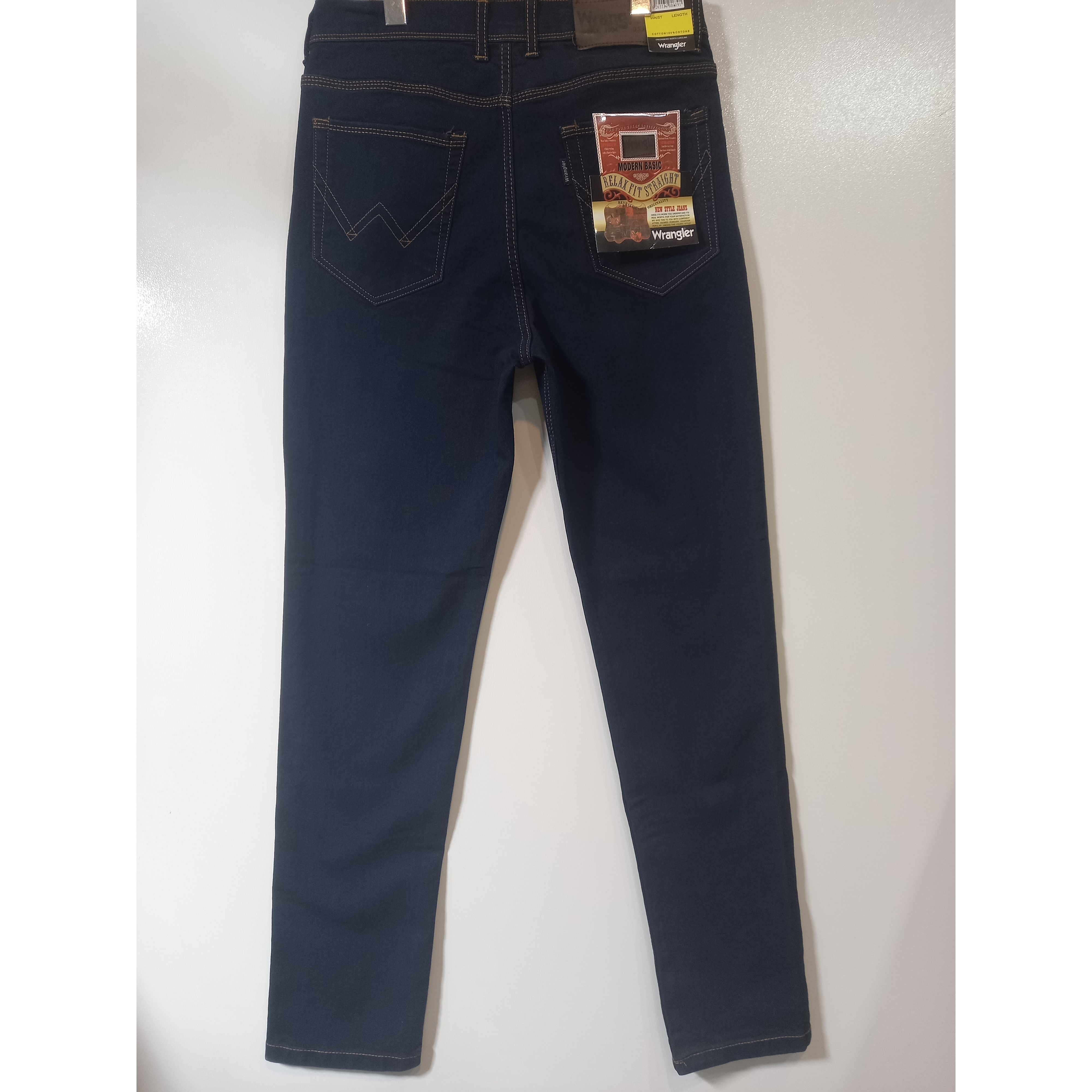 شلوار راسته کلاسیک مردانه جین پنبه اسلپ ARTA JEANS رانگلر WRANGLER تجربه ای از کیفیت و زیبایی