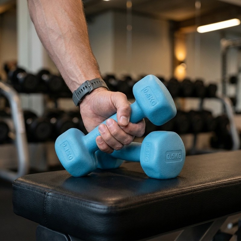 دمبل رادیس فیت مدل DUM-Fit 0500 وزن 0.5 کیلوگرم بسته دو عددی