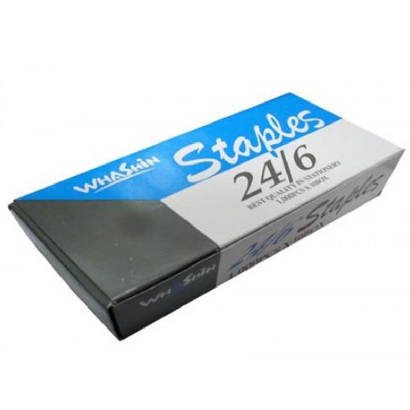 سوزن منگنه واشین سایز 246 - 10 بسته 1000 عددی