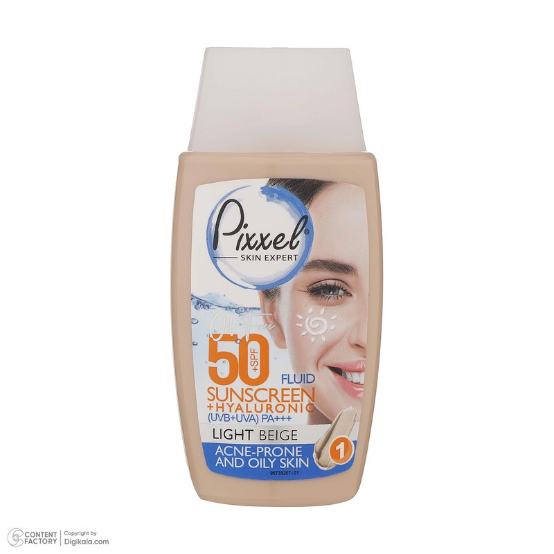 کرم ضدآفتاب رنگی پیکسل 50 SPFمدل LIGHT BEIGE مناسب برای پوستهای چرب، حجم 50 میلیلیتر --Archive__1895 --Archive__199865