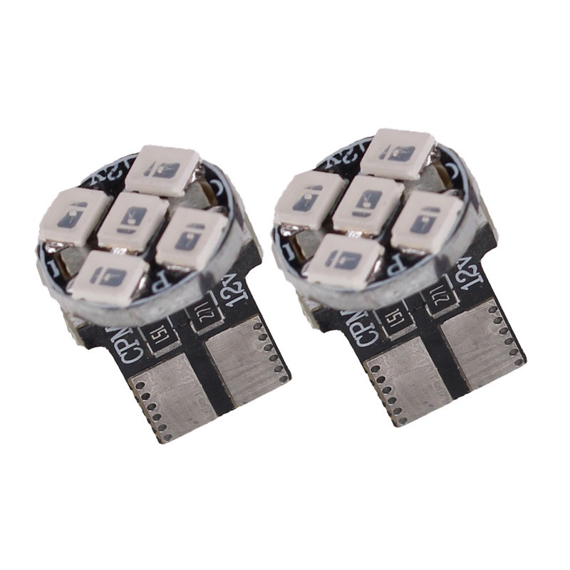 لامپ خودرو کاسپین مدل SUPER LED 5CHIP بسته دو عددی