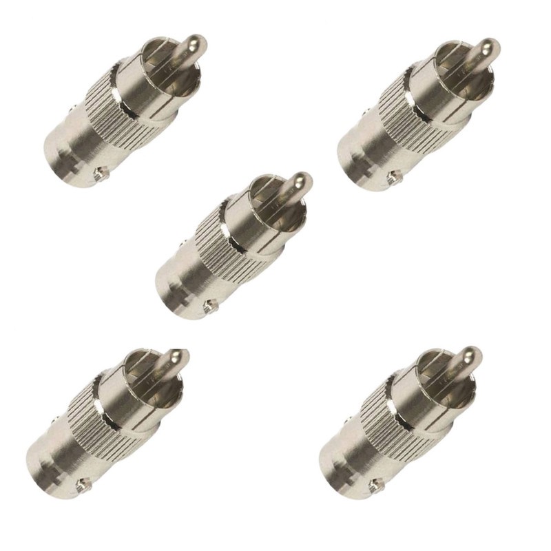فیش تبدیل BNC به AV مدل BN-5 بسته 5 عددیجدید