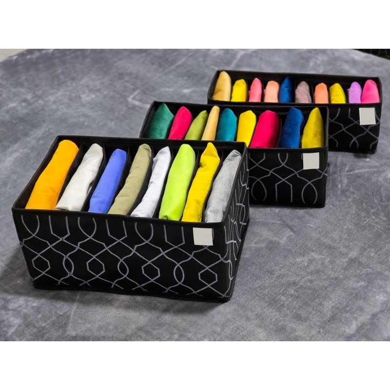ارگانایزر لباس لیلیوم مدل دیواره دار کد Medium 6 بسته 6 عددی