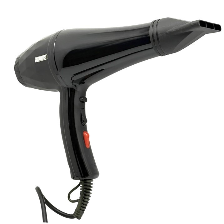 سشوار حرفه ای 9000 وات مدل PRO-8889 با موتور AC، تنظیمات دما و سرعت دو حالته، متمرکزکننده باریک، صاف کنندگی، خشک کنند...