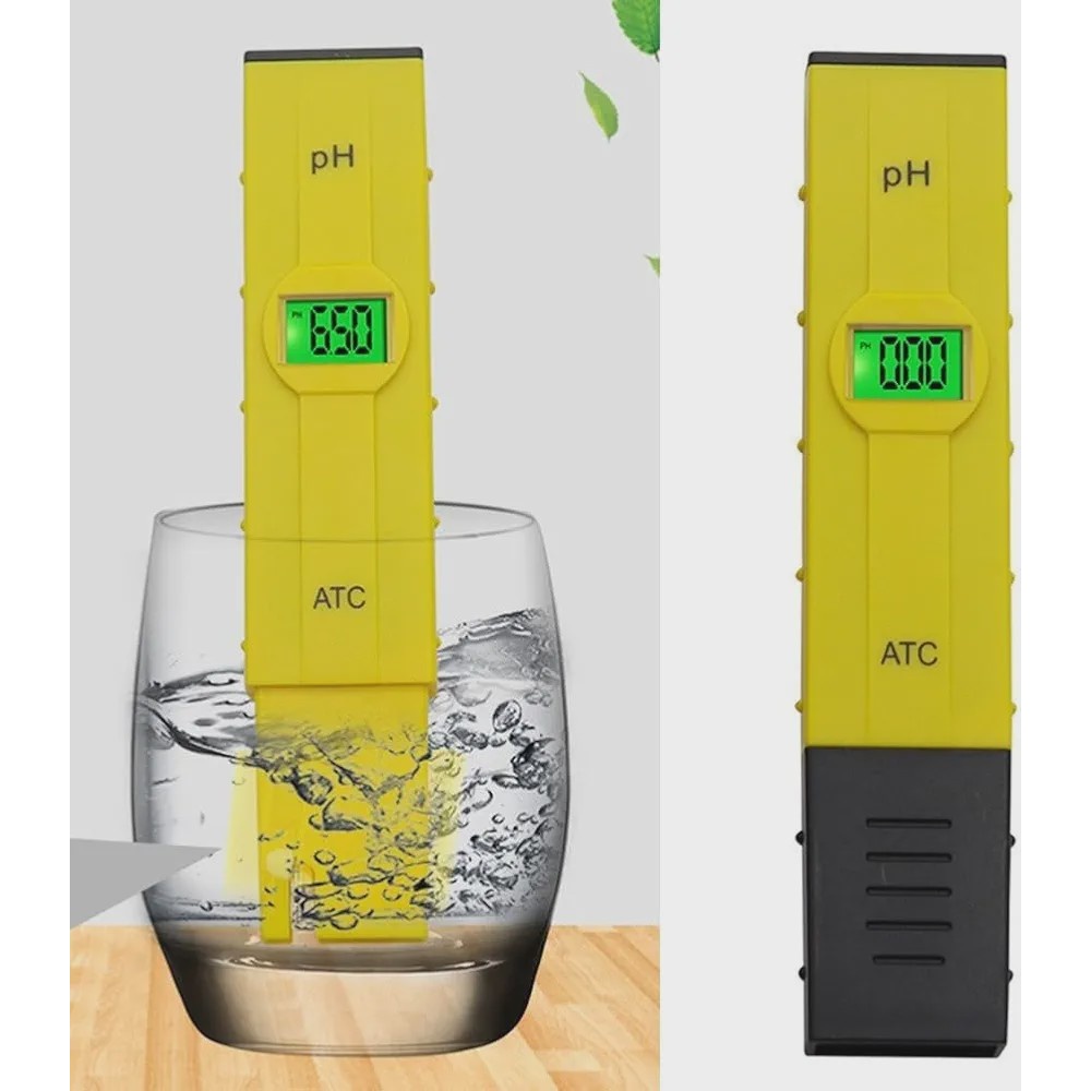 دستگاه دیجیتال تست pH آب مدل قلمی PH متر دیجیتال قرمز