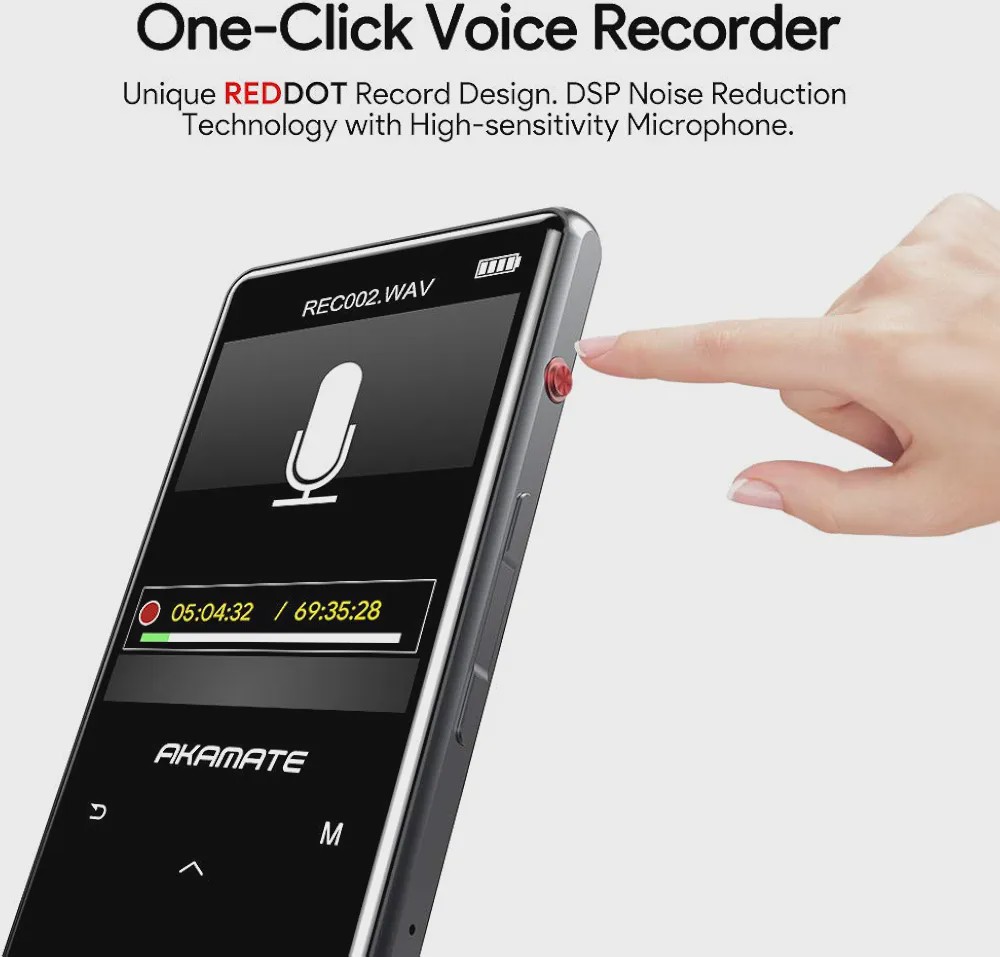 پخش کننده موسیقی MP3 با حافظه 16 گیگابایت، بلوتوث 4.2 و رادیو FMجدید