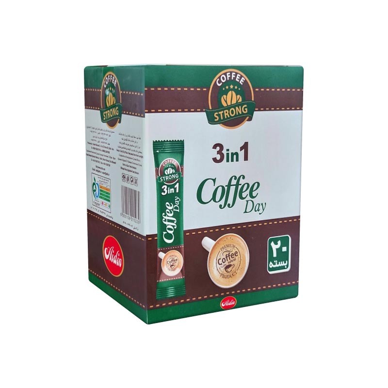 کافی میکس 31 استرونگ تلخ کافی دی آیدین - 20 گرم بسته 20 عددی