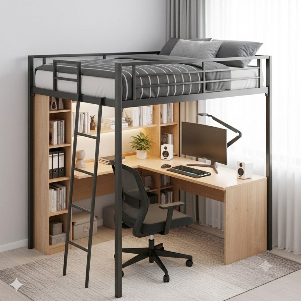 تخت خواب مدرن فلزی مدل B133جدید